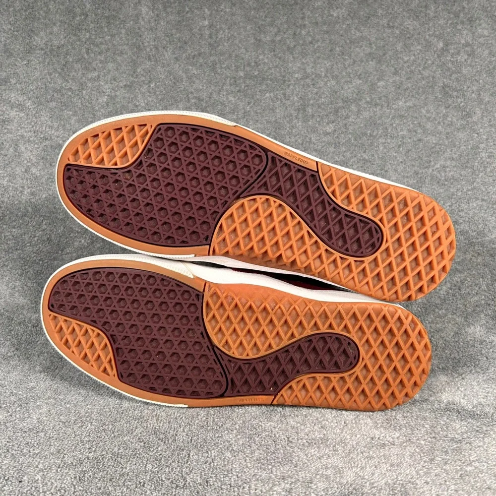Vans Kyle Walker Pro 2 Port Walnut Red Suede Slip On Skate Shoes Mens 10.5